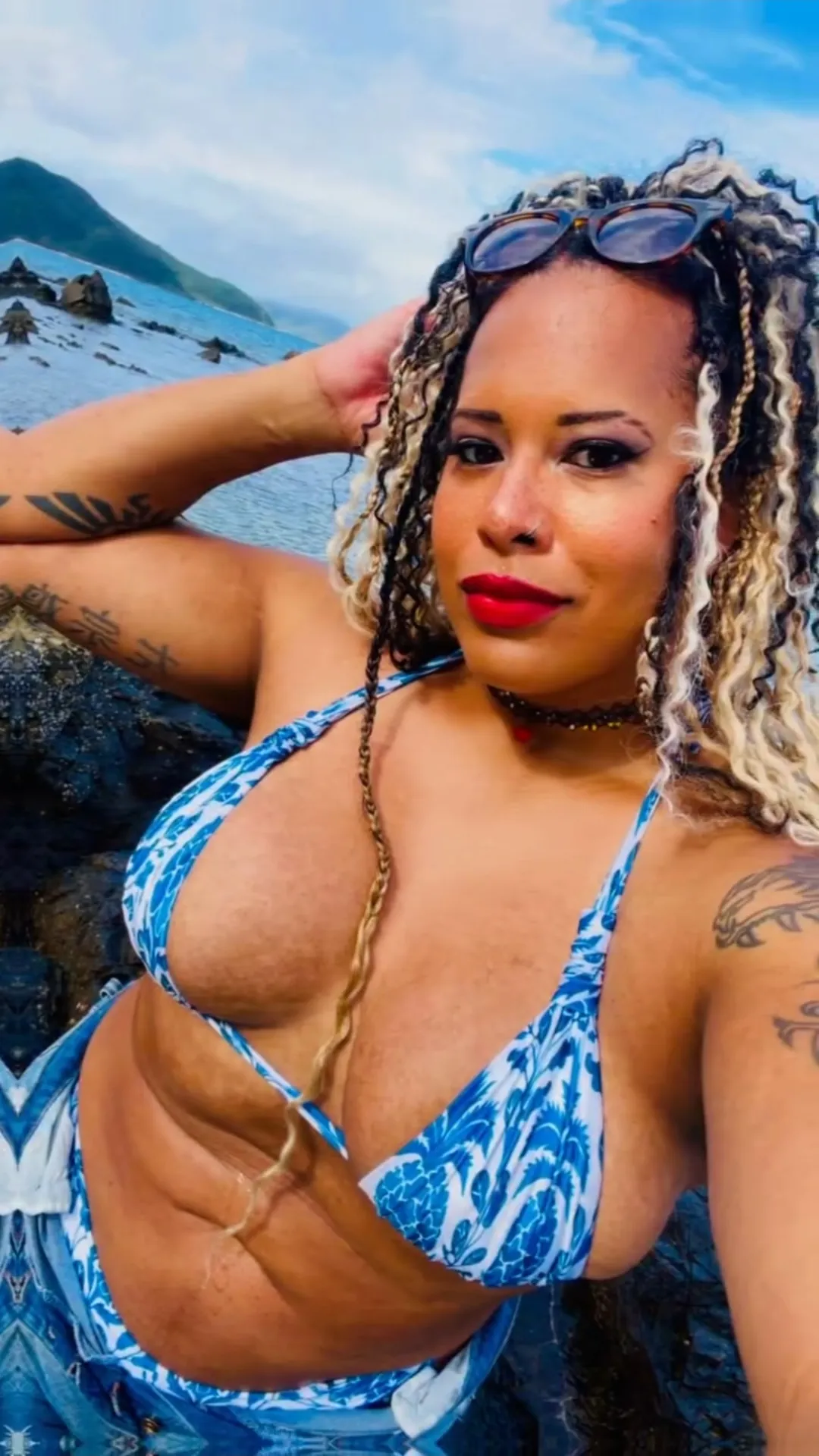 AEW Nyla Rose camshow