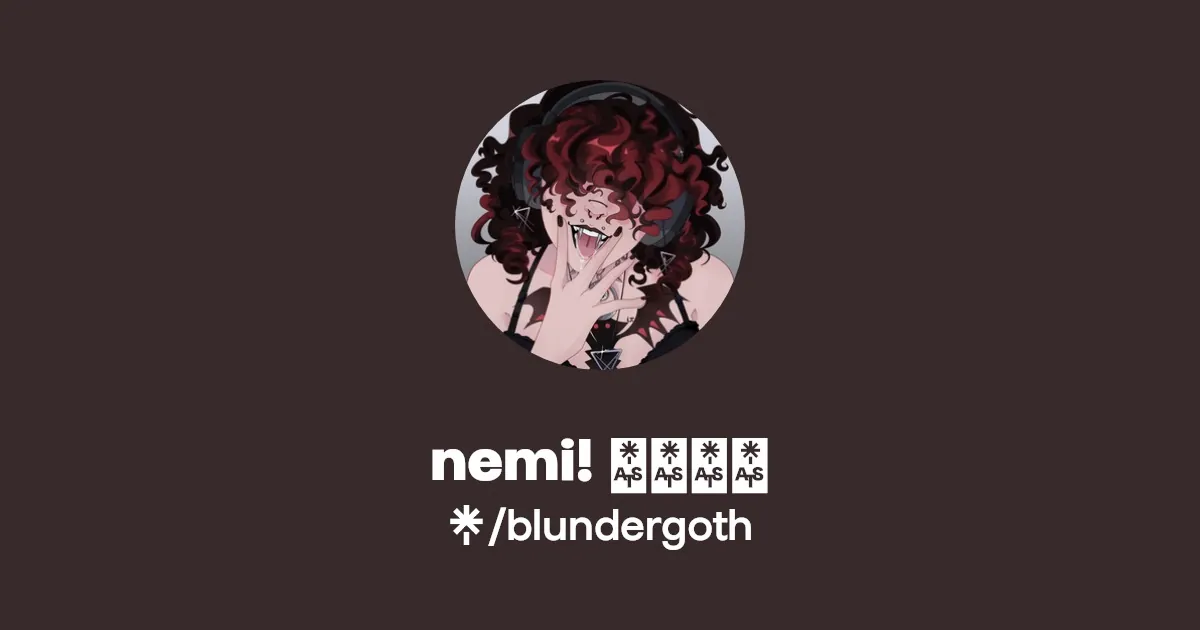 Blundergoth — OnlyFans leaks & nudes